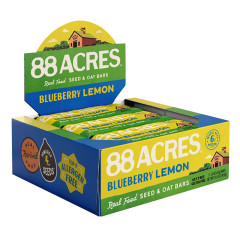 88 ACRES BLUEBERRY LEMON SEED AND OAT BAR 1.6 OZ BAR