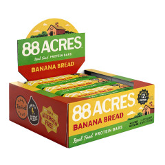 88 ACRES PUMPKIN SEED AND BANANA BREAD 1.9 OZ PROTEIN BAR