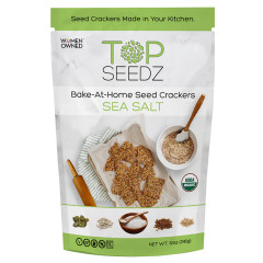 TOP SEEDZ - BAKE AT HOME CREAM MIX SEA SALT - 12OZ