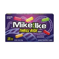 MIKE AND IKE THRILL RIDE MIX 4.25 OZ THEATER BOX