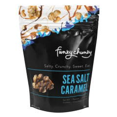 FUNKY CHUNKY - SEA SALT CARAMEL POPCORN - 5OZ - PK6