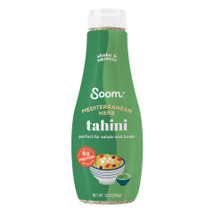 SOOM - MEDITERRANEAN HERB TAHINI SQUEEZE - 12OZ