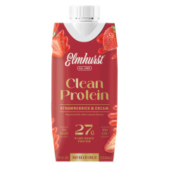 ELMHURST - PROTEIN - STRAWBER & CREAM - 11OZ