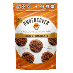 UNDERCOVER QUINOA - MILK CHOCOLATE - 3OZ