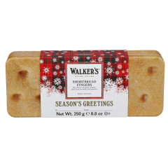 WALKERS - FESTIVE SHORTBREA FINGERS TIN - 8.8OZ
