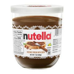 NUTELLA HOLIDAY 7 OZ GLASS JAR