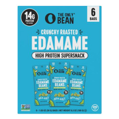 THE ONLY BEAN - EDAMAME SEA SALT(6CT) - 6.3OZ