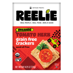 ARTISAN TROPIC CRACKERS TOMATO HERB 4.25 OZ BOX