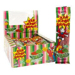SOUR POWER STRAWS WATERMELON 1.75 OZ