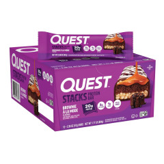 QUEST - STACK BARS - BROWNIE ALA MODE - 2.36OZ