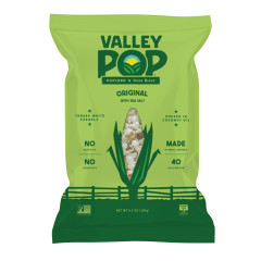 VALLEY POP - ORIGINAL SEA SALT POPCORN - 6.5OZ - PK6