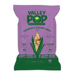 VALLEY POP - ROASTED GARLIC & PARME POPC - 6.5OZ - PK6