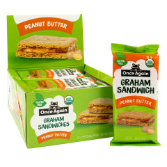 ONCE AGAIN - ORG NUT BUTTER GRAHAM - 1.59OZ