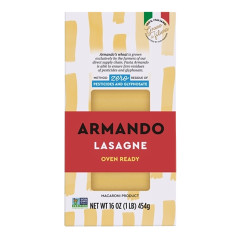 ARMANDO - OVEN READY LASAGNE - 16OZ - PK12