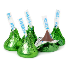 HERSHEY’S KISSES DARK GREEN