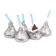 HERSHEY'S KISSES SILVER FOILED