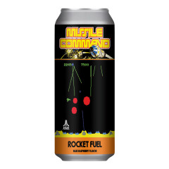 MISSILE COMMAND ROCKET FUEL BLUE RASPBERRY 16 OZ CAN