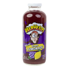 WARHEADS SOUR! GRAPE LEMONADE 16 OZ BOTTLE
