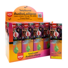 TASTYSOUNDS WATERMELON K-POP MUSIC AUDIO LOLLIPOP 0.42 OZ BOX