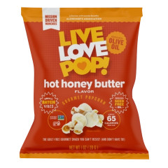 LIVE LOVE POP - HOT HONEY BUTTER POPCORN - 1OZ