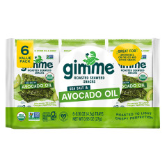 GIMME - SEA SALT & AVOCADO OIL SEA (6CT) - 0.95OZ