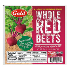 GALIL - WHOLE RED BEETS 17.6OZ - PK12