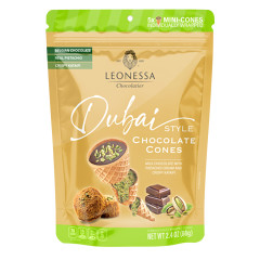 LEONESSA - DUBAI CHOCOLATE CON PEACH - 2.4OZ - 6CT