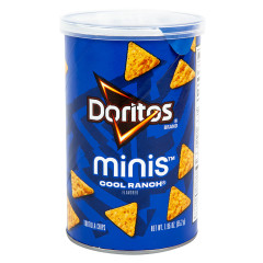 DORITOS - MINIATURE CANISTER COOL RANCH - 1.95OZ - PK6