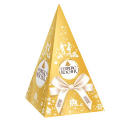FERRERO ROCHER HOLIDAY 6 PIECE 2.6 OZ PYRAMID