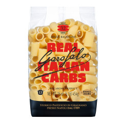 GAROFALO MEZZI RIGATONI 16 OZ BAG