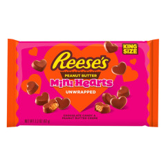 REESES - UNWRAPPED MINI HEARTS - 2.2OZ