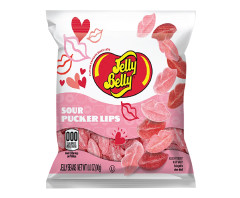 JELLY BELLY - SOUR PUCKER LIPS - PEG - 2.8OZ