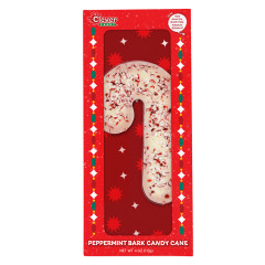 CLEVER CANDY PEPPERMINT BARK CANDY CANE 4 OZ BOX