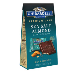 GHIRARDELLI INTENSE DARK SEA SALT SOIREE 4.12 OZ BAG