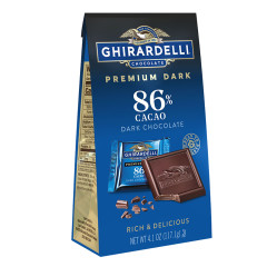 GHIRARDELLI INTENSE DARK MIDNIGHT REVERIE 86% CACAO 4.12 OZ BAG