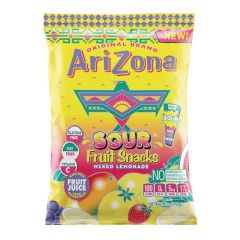 ARIZONA - FRUIT SNACKS - LEMONADE SOUR - 5OZ