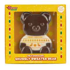 CLEVER CANDY SNUGGLY SWEATER BEAR 4.5 OZ BOX