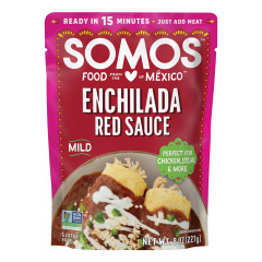 SOMOS RED ENCHILADA SAUCE 8 OZ POUCH