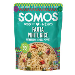 SOMOS - FAJITA WHITE RICE - 8.8OZ