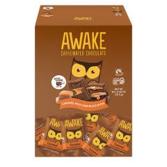 AWAKE CARAMEL CAFFEINATED CHOCOLATE BITES 0.58 OZ