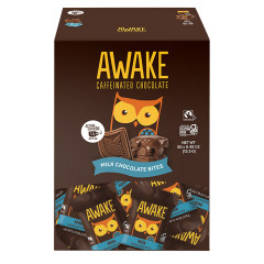 AWAKE BITES CAFFEINATED MILK CHOCOLATE 0.53 OZ