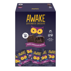 AWAKE BITES CAFFEINATED DARK CHOCOLATE 0.47 OZ