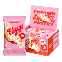 FLINGS - FROSTED STRAWBERRY PRO PASTRY - 1.6OZ