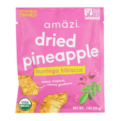 AMAZI - MORINGA HIBISCUS DRIED PINEAPPLE - 1OZ