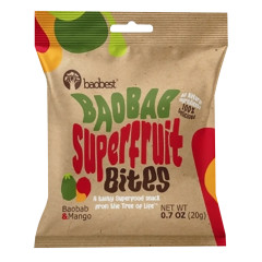 BAOBEST - BAOBAB SUPERFRUIT BTES - MANGO(5CT) - 3.5OZ