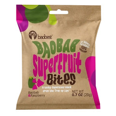 BAOBEST - BAOBAB SUPERFRUIT BTES - RASP(5CT) - 3.5OZ