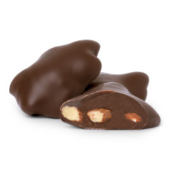 NASSAU CANDY MILK CHOCOLATE ALMOND CLUSTERS