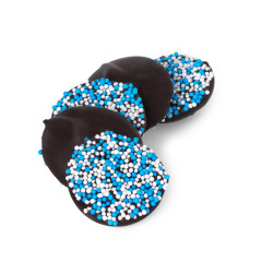 NASSAU CANDY DARK CHOCOLATE HANUKKAH NONPAREILS