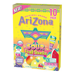 ARIZONA - FRUIT SNACKS - SOUR LEMONADE(10CT) - 9OZ