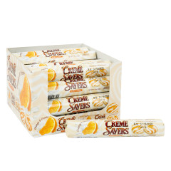CREME SAVERS ORANGE & CREME ROLLS 1.76 OZ